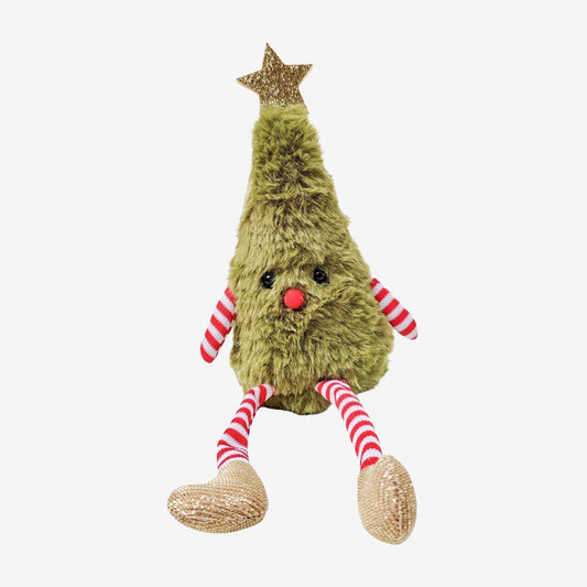 Fluffy Christmas Tree Sitting Decoration