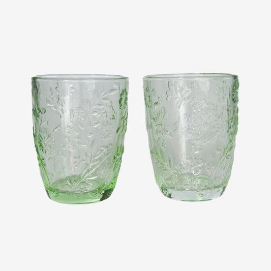 Mari Glass Green Set