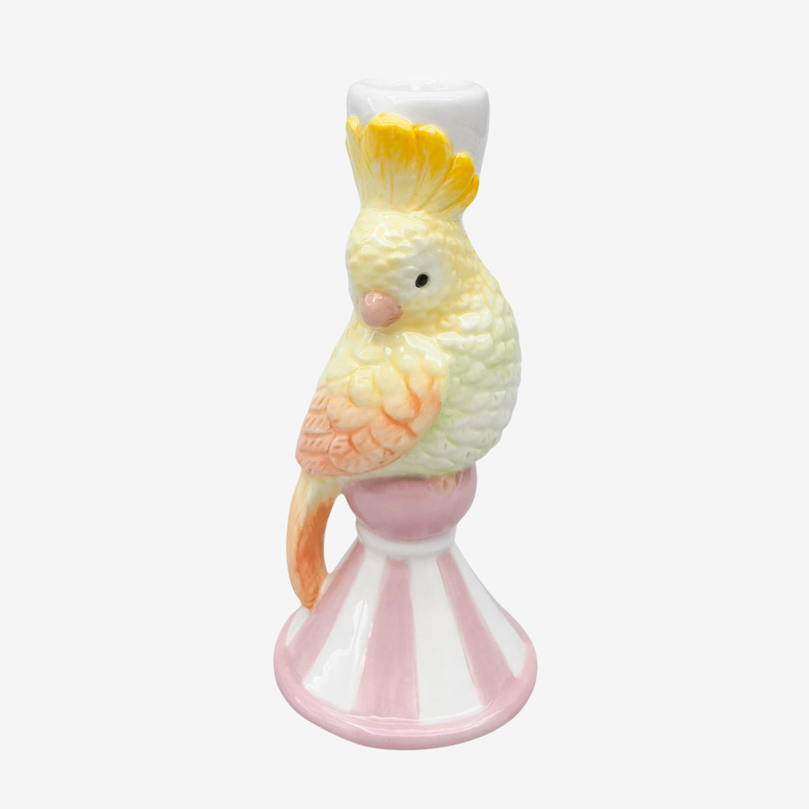 Perdy Parrot Candle Stick