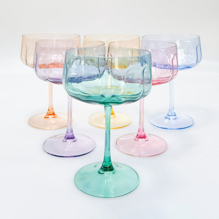 Tillie Coupe Glass