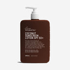 The We Are Feel Good Inc Coconut SPF50+ Sunscreen 400ml on a blank background 