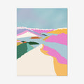 Roys Peak Pastel | Art Print | Unframed