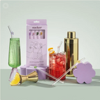 Reuseable Glass Drinking Straws | Wildflower