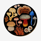 The Wolfkamp & Stone NZ Fungi Placemat in Bolete