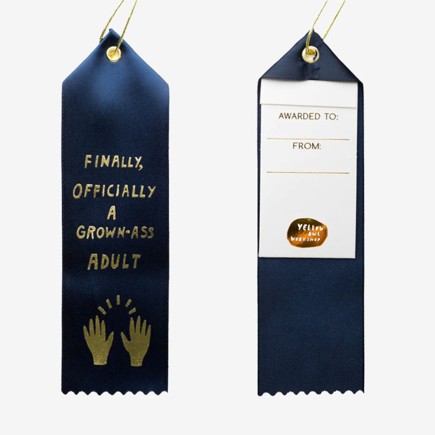 Award Ribbon Note