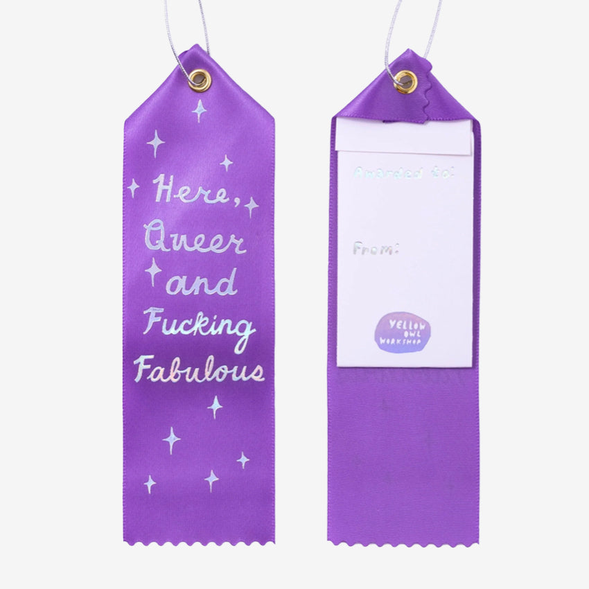 Award Ribbon Note