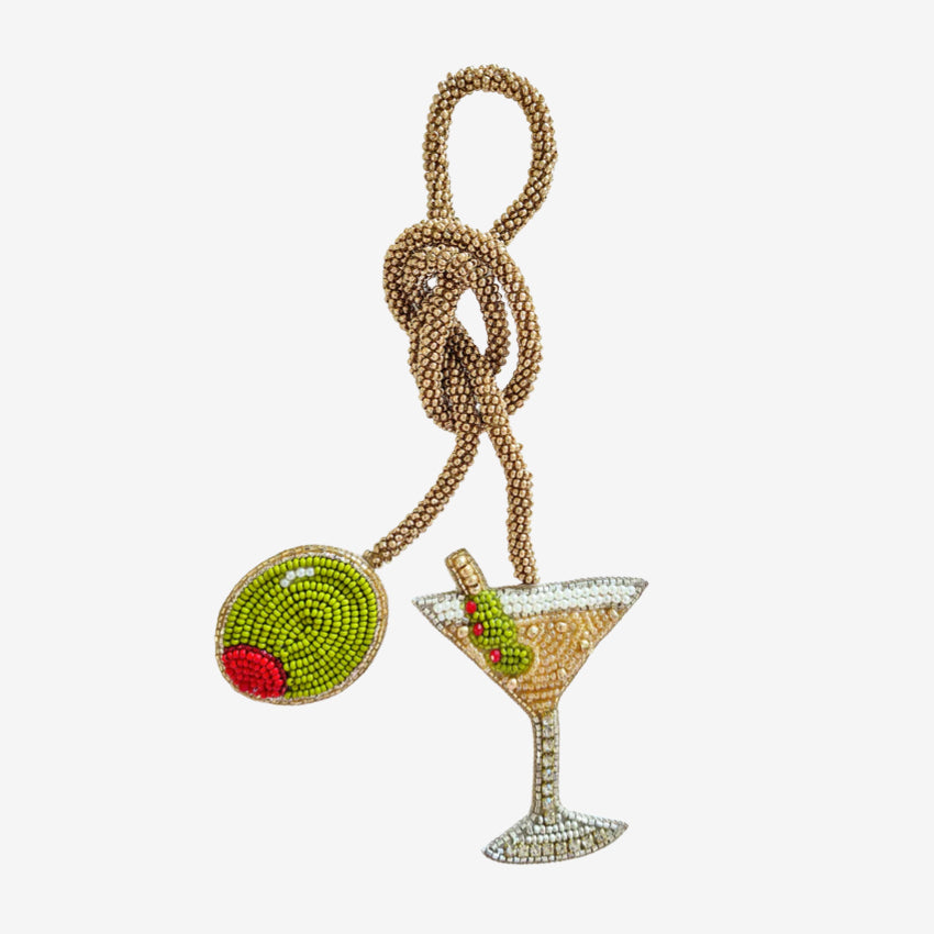Beaded Bag Charm