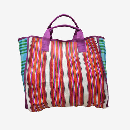 Striped Tote Bag