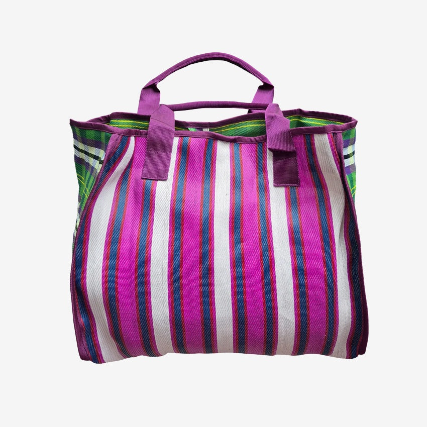 Striped Tote Bag