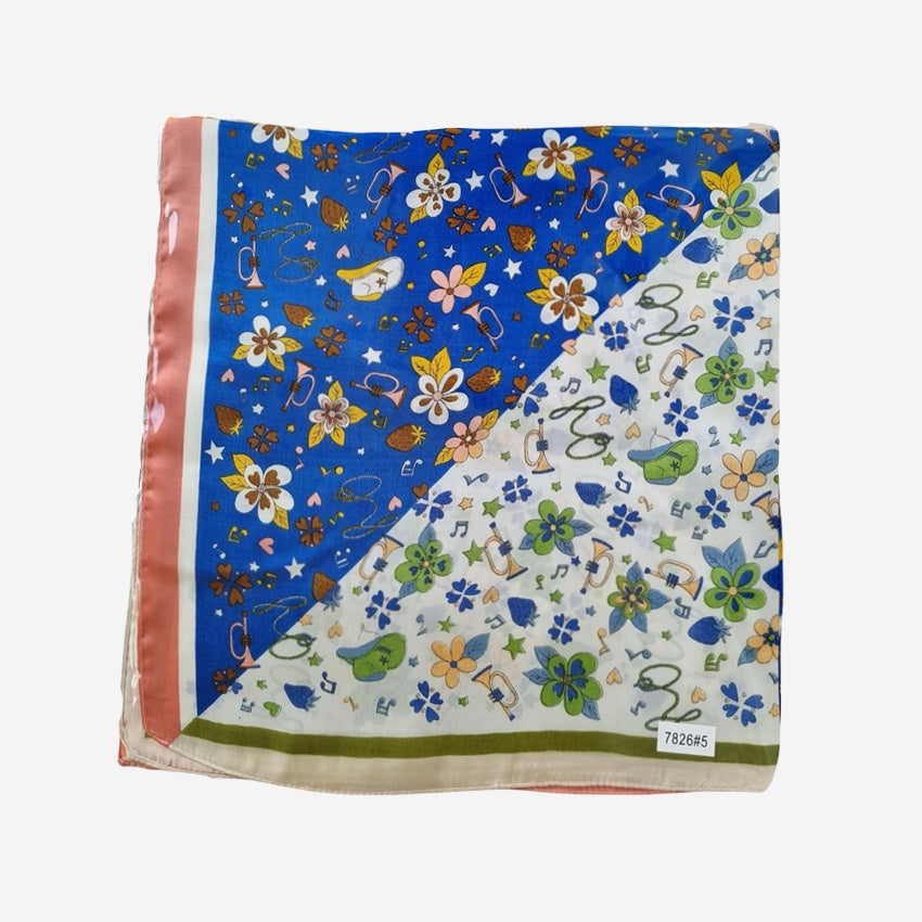 Satin Scarf | Floral