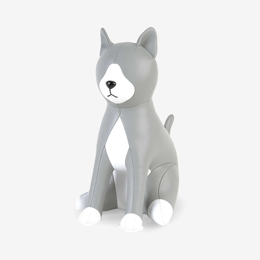 Bookend | Tuxedo Cat Grey