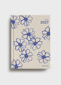 Weekly Diary 2027 | Blue Flowers