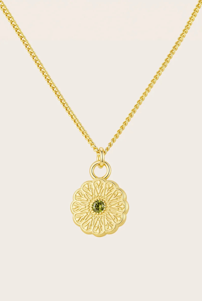 Birthstone Necklace | August / Peridot