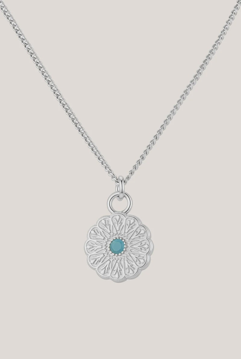 Birthstone Necklace | December / Turquoise