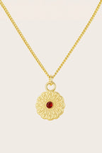 Birthstone Necklace | January / Garnet
