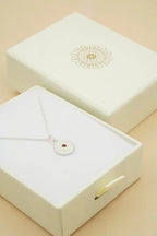 Birthstone Necklace | January / Garnet