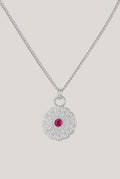 Birthstone Necklace | July / Ruby