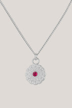 Birthstone Necklace | July / Ruby