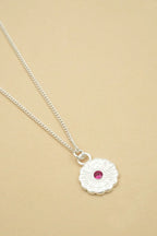 Birthstone Necklace | July / Ruby