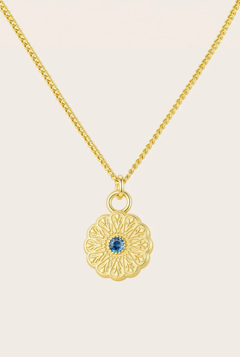 Birthstone Necklace | March / Aquamarine