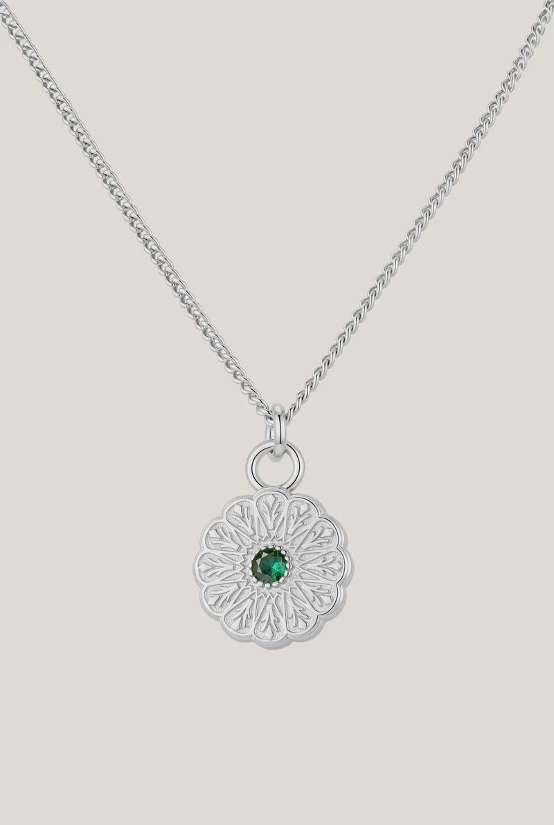 Birthstone Necklace | May / Emerald