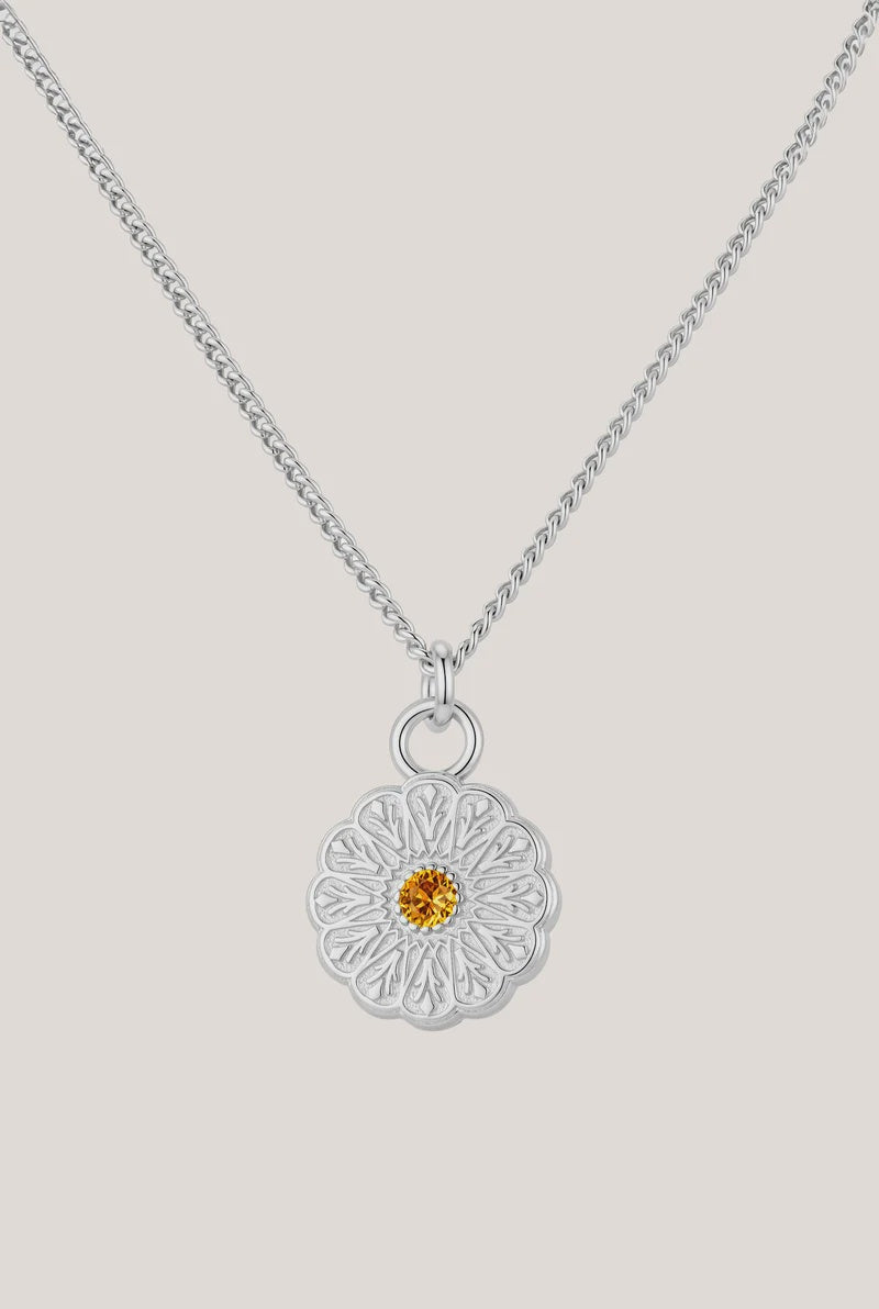 Birthstone Necklace | November / Citrine