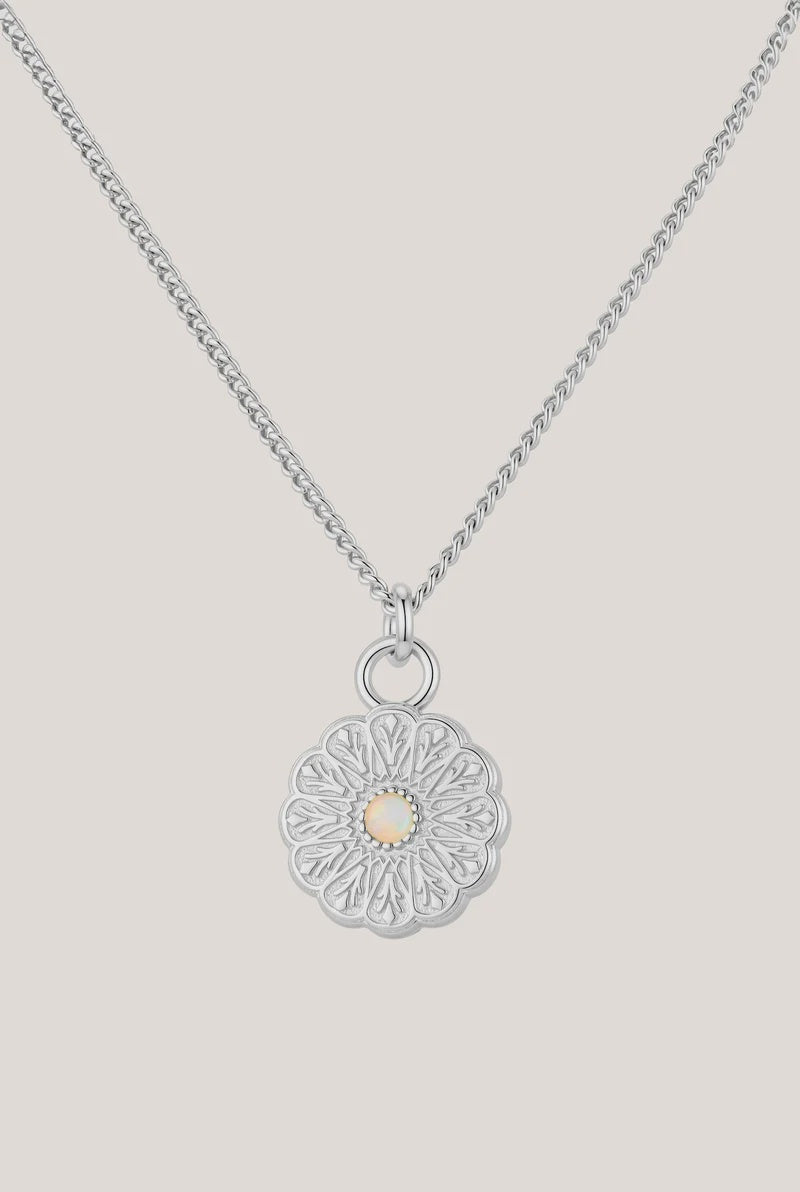 Birthstone Necklace | October / Opal