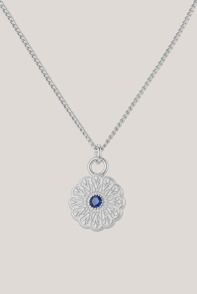 Birthstone Necklace | September / Sapphire