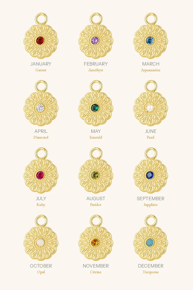 Birthstone Necklace | May / Emerald