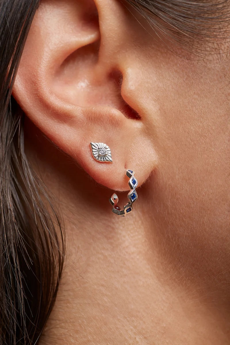 Eye of Clarity Hoops