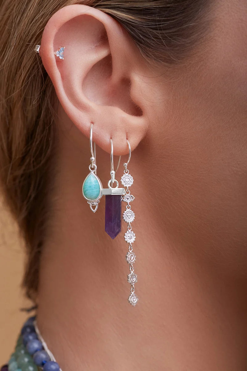 Seven Chakra Earrings