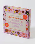 Colour Your Own Affirmation Cards | Adult