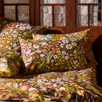 Sloane Cotton Pillowcase Set | Umber
