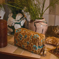 Magnolia Travel Pouch | Turquoise