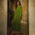 Indiana Towelling Robe | Cactus Green