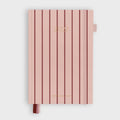 2027 A5 Horizontal Planner | Rose Pinstripe