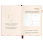 2027 A5 Horizontal Planner | Rose Pinstripe