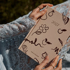 2027 A5 Vertical Planner | Amalfi Latte