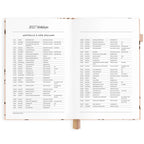 2027 A5 Vertical Planner | Amalfi Latte