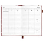 2027 A5 Vertical Planner | Cherry Wisteria