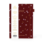 2027 A5 Vertical Planner | Cherry Wisteria