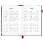 2027 A5 Vertical Planner | Cherry Wisteria