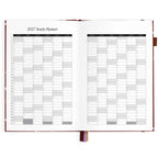 2027 A5 Vertical Planner | Cherry Wisteria
