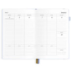 2027 A5 Vertical Planner | Powder