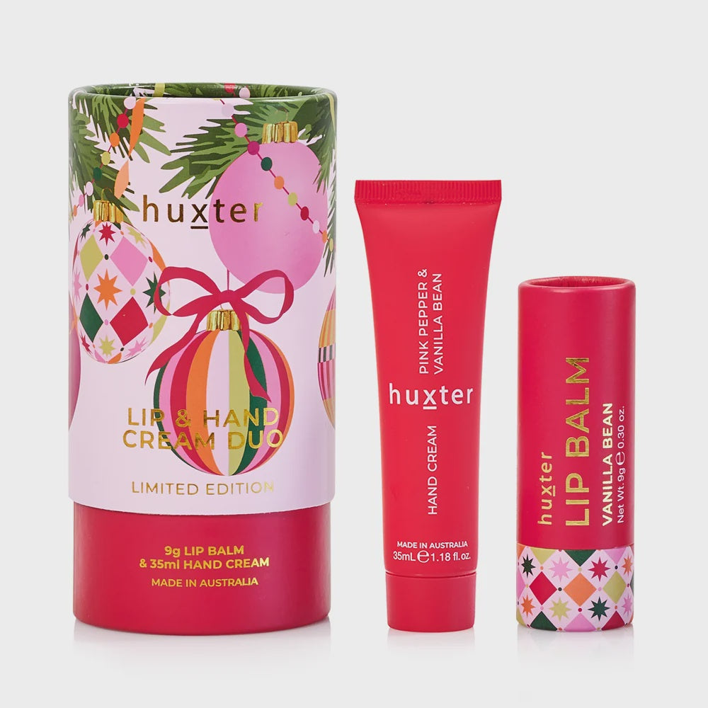Adorned Xmas Lip & Hand Cream Duo