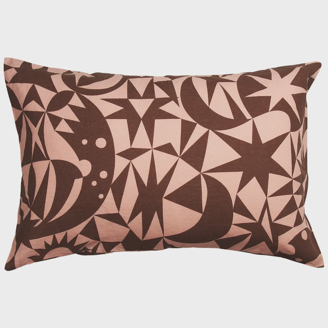 Nora Linen Pillowcase Set | Carnelian