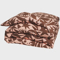 Nora Linen Quilt Cover | Carnelian | Super King