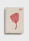 Daily Diary 2027 | Red Bloom