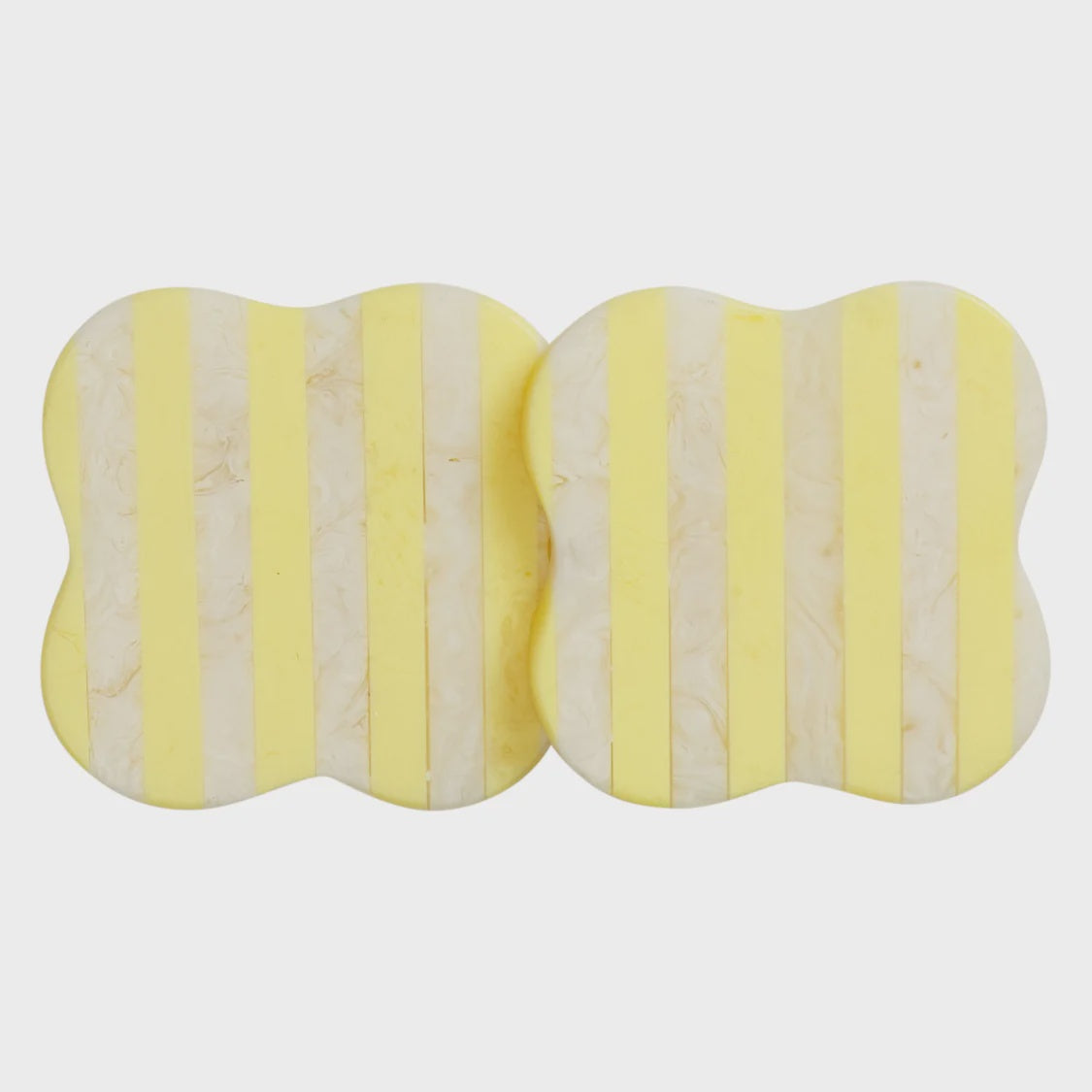 Noellyn Resin Coasters | Set of 2 - Aspen Gold