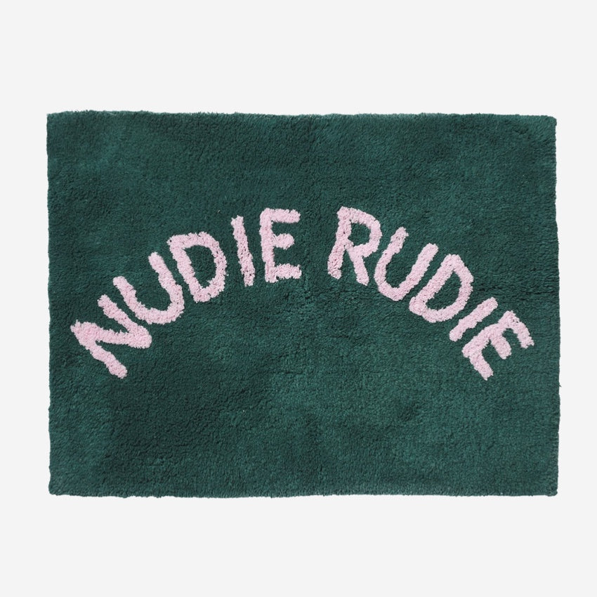 Sage x Clare Tula Nudie Rudie Bath Mat Peacock Wonder Room